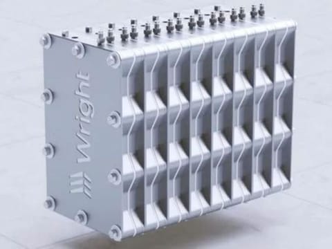 Wright Electric, a New York -based company, claims its high-energy battery packs a punch of up to 1,000 Wh/kg in power density.