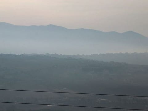 Israeli-occupied Shebaa farms area as seen from Lebanese village of Marjayoun in southern Lebanon.