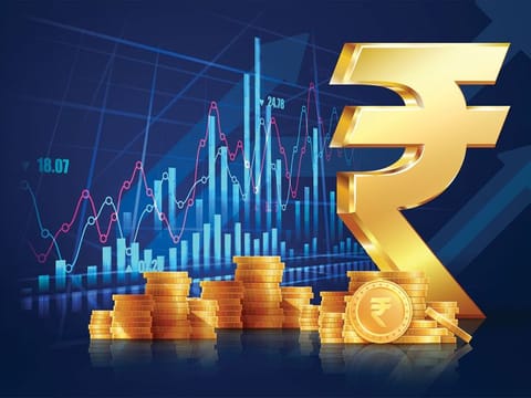 India's economy has been hitting some high growth rates through this year, during which the INR dropped only by 1% to the dollar.
