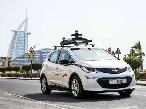Autonomous rides highlight emirate’s leadership in smart transport. For illustrative purposes only.