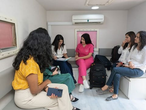 Participants at the event in Dubai. Early detection can increase the cure rate to 95 per cent, experts say.