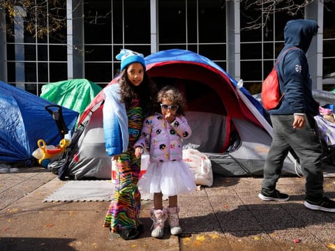 Britain’s Home Secretary Suella Braverman sparked outrage from opposition politicians and homeless charities after she said Saturday that she wants to put a stop to the “nuisance and distress” caused by homeless people pitching tents on public streets.Illustrative image.