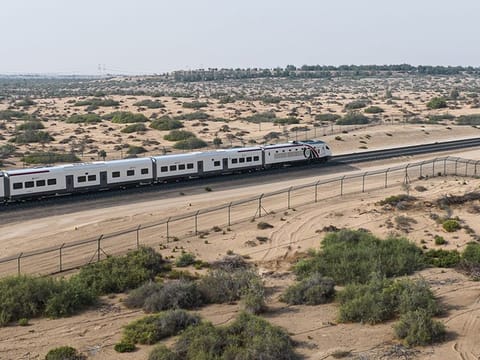 Etihad Rail and Oman Rail have established a joint venture to build and operate a railway network linking Sohar Port to the UAE National Rail Network. Picture used for illustrative purposes.