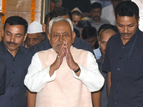 Bihar Chief Minister Nitish Kumar