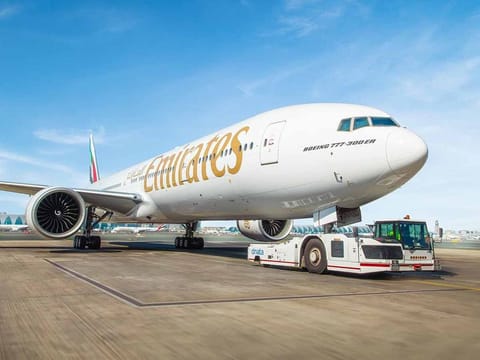 The daily service from Dubai to Bogota will connect through Miami, the airline said.