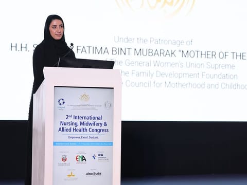 Sheikha Hessa bint Sultan bin Khalifa Al Nahyan.