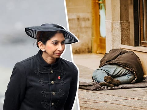 Suella Braverman has been dismissed following her statement that homelessness is a matter of personal lifestyle preference