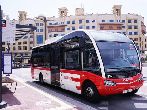 File photo of a public transport bus in Dubai