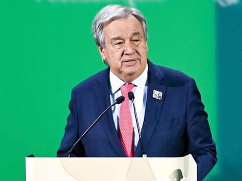 UN chief Antonio Guterres