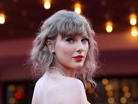 Taylor Swift attends a premiere for Taylor Swift: The Eras Tour in Los Angeles, California, U.S., October 11, 2023.