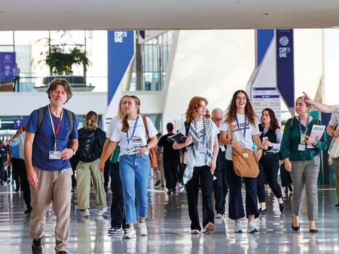 A record number of people attended COP28 in Dubai, including thousands of activists and members of civil society.