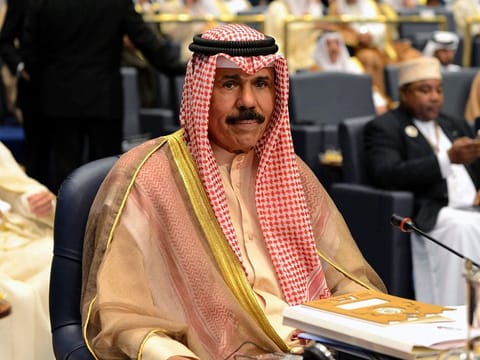 Emir of Kuwait Sheikh Nawaf Al Ahmad Al Sabah