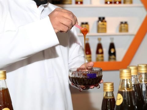 Visitors can taste, learn about and buy a wide selection of pure local honey varieties