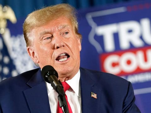 US President Donald Trump