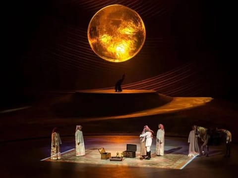 Zarqa Al Yamama unfolds the compelling narrative of a woman from the Geddes tribe blessed with the gift of foresight.