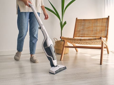 Wet and dry vacuum cleaners come equipped with multi-surface brush rolls so they can suck up both wet and dry messes in a single movement.