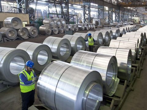 Vedanta Aluminium’s rolled products at its facility. Vedanta Aluminium intends to sustainably grow its capacity to meet the emerging need for aluminum