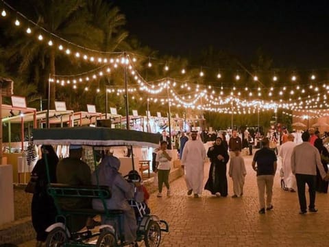 Souq Al Wahat in Al Ain Oasis features live entertainment, shopping and family-friendly activities. It is open from 3pm to 10pm on weekends until March 10.