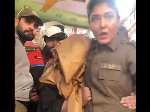 Syeda Shehrbano Naqvi, an assistant superintendent with Punjab police, was among the first officers on the scene on Sunday.