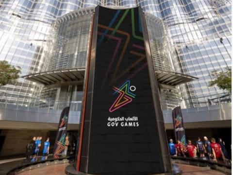 The Burj Khalifa race was designed to push the limits of human endurance, strategic thinking and teamwork formed part of the ‘Battle of the Cities’ category in Gov Games.