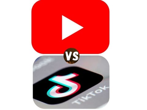 Clash of titans: YouTube and TikTok are engaged in an epic battle for dominance, shaping the future of online entertainment and culture.
