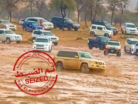 The vehicles were seized in Mazraa and Mina Al Arab