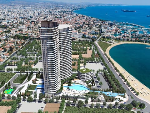 Limassol Blu Marine master plan view-to Limassol Marina