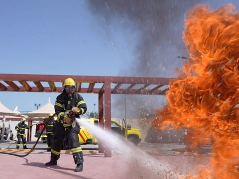 Training remains a continuous process at Abu Dhabi Civil Defence