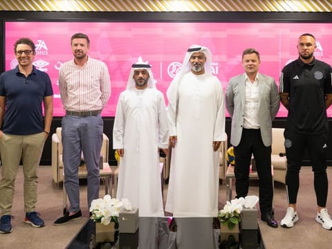Officials during the press conference to announce the third edition of the Mina Cup to be held from April 4 to 6.