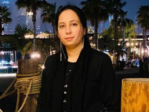 Umber Ali, a software engineer in Sharjah, delivered a baby boy before term amid the storm in Sharjah.