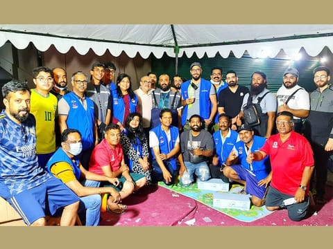 Residents from all walks of life ventured out in the flooded streets to assist community members
