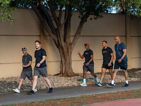 Anyone can gain free access to designated walking and running venues by registering online
