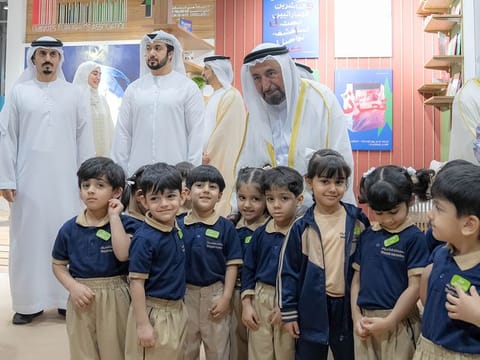 His Highness Sheikh Dr Sultan bin Mohammed Al Qasimi, Member of the Supreme Council and Ruler of Sharjah, inaugurated the 15th edition of SCRF on Wednesday at Expo Centre Sharjah