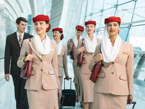 Benefits of working at Emirates include extending paid maternity leave from 60 to 90 days.