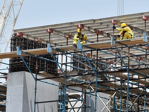 Representational image. The ban on outdoor work is seasonal in the Arab Gulf countries, home to large communities of migrant workers, in summer when the mercury shoots up.