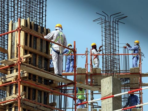 The UAE's mid-day break rule mandates companies to provide shaded areas and cooling equipment for workers during the prohibited hours.