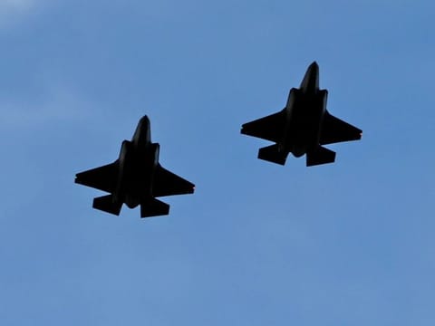 F-35 fight jets of the Israeli Airforce. Israel is the only Middle East nation with F-35s, the world's most advanced stealth-capable fighter and can be used to gather intelligence, strike deep into enemy territory and engage in air duels.