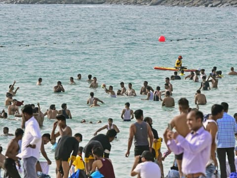 Dubai public beaches have been reserved for families only during the Eid Al Adha holidays