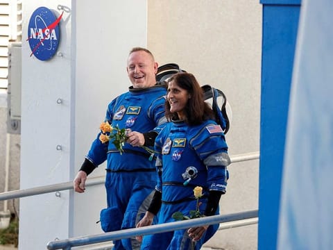 NASA astronauts Butch Wilmore and Sunita Williams