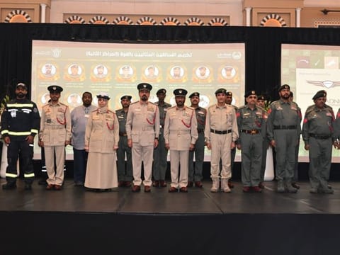 During the awards ceremony in Dubai on Monday