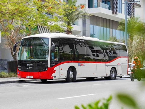 DH1, seen here, runs between Dubai Hills and Equity Metro Station