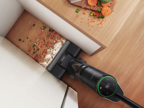 Dreame's vacuum cleaners are powerful and efficient. The H12 Pro (pictured), for instance, can take care of both wet and dry messes.