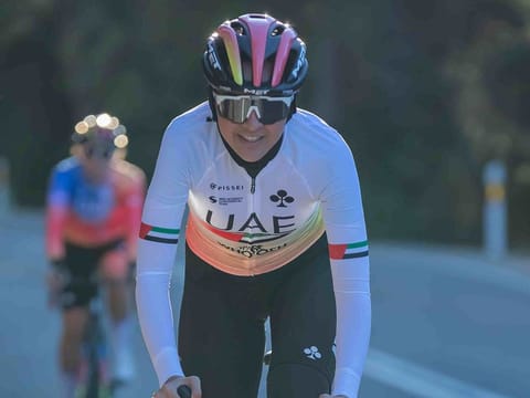 UAE's first woman cyclist in Olympic, Safia Al Sayegh is getting ready to take part in the Road Race in the Paris Games.