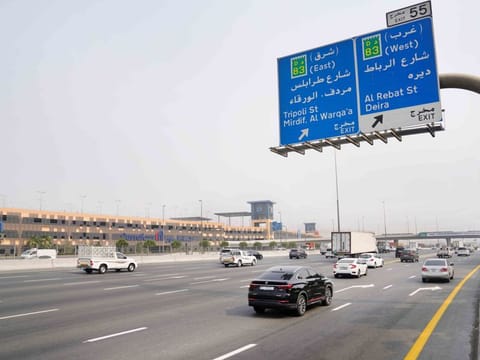 Widening of Exit 22 on Mohamed bin Zayed Road will increase the capacity from 3,000 per hour to 4,500 vehicles per hour.