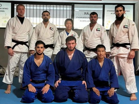 The UAE team are ready for the Paris Olympics.