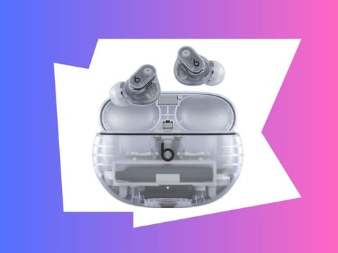 From earbuds like Beats Studio Buds Pro + (pictured) to smart glasses and Bluetooth speakers, more and more gadgets are embracing a futuristic transparent look.