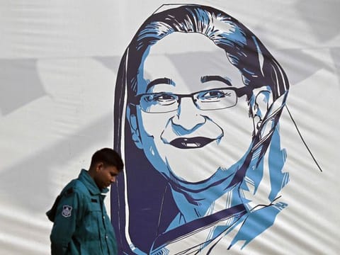 Hasina, 76, won a fifth term as prime minister in January but the opposition boycotted a vote it said was neither free nor fair.