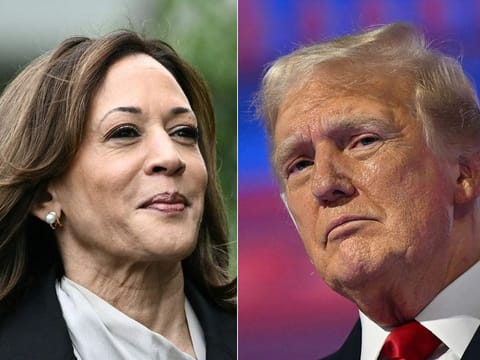 Harris leads Trump 49 per cent to 36 per cent — a 13-point margin — among both women and Hispanic voters.