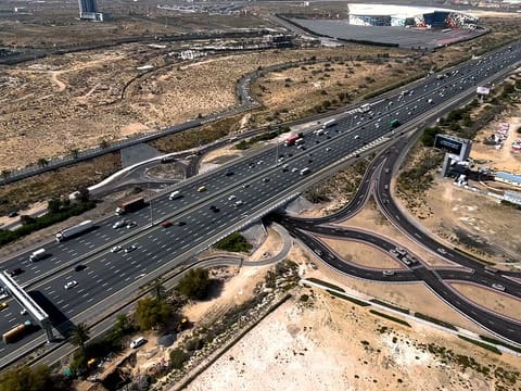 The enhancements include a reversible lane system and a signalised junction at the entrances of the two neighboring districts