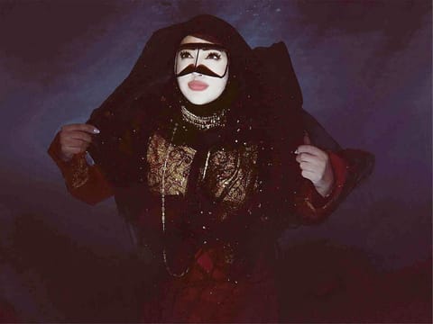 The artwork, a photograph taken by Arwa Mohammed, an American-Iraqi underwater documentary filmmaker, captures Khawla in traditional Emirati attire underwater to celebrate Emirati Women’s Day. A poem by Saudi poet Hammam Alahmadi pays rich tributes to Emirati women.